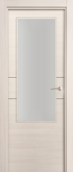 puerta interior linsa con 2 líneas fresno 1 vidriera