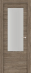 puerta interior lisa roble 1 vidriera